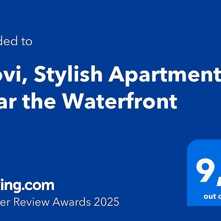 Niovi, Stylish Apartment Near The Waterfront Tesalonika Bagian luar foto